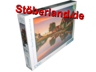 1500 Teile Puzzle Zaanse Schans Clementoni NEU Stöberland.de NT2021 NT 2021 (5)